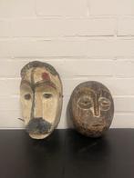 Afrikaanse houten maskers, Huis en Inrichting, Woonaccessoires | Overige, Ophalen, Gebruikt