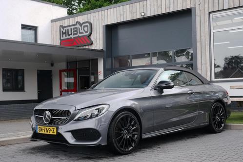 Mercedes-benz C-klasse Cabrio AMG 43 4MATIC HUD, Burmester,, Auto's, Mercedes-Benz, Bedrijf, C-Klasse, ABS, Achteruitrijcamera
