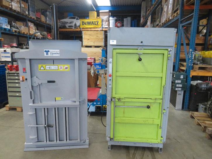 balenpers papierpers plasticpers kartonpers 2 types voorraad, Doe-het-zelf en Verbouw, Gereedschap | Overige machines, Gebruikt