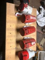 Krachtstroomstekkers. 4 en 5 polig, Ophalen of Verzenden, Stekker