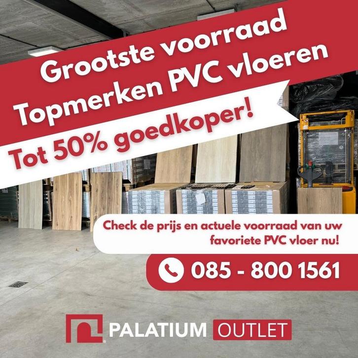 Belakos PVC vloeren | tot 50% goedkoper, Huis en Inrichting, Stoffering | Vloerbedekking, Nieuw, Overige typen, 75 m² of meer