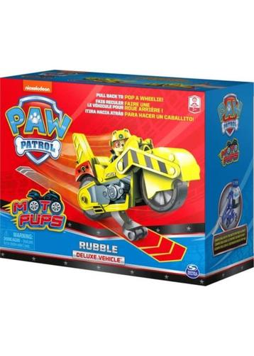 Paw Patrol: Moto Pups Deluxe Vehicle: Rubble NIEUW