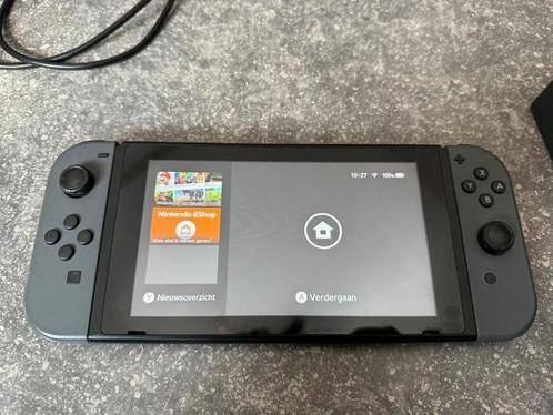 Nintendo switch, Spelcomputers en Games, Spelcomputers | Nintendo Switch, Zo goed als nieuw, Switch Original, Met 2 controllers