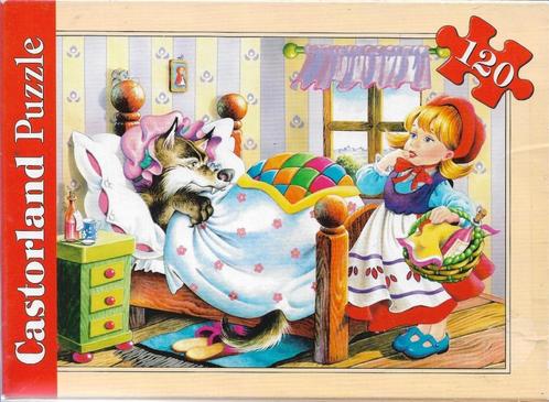Castorland Sprookjes en Puzzels - Roodkapje, Hobby en Vrije tijd, Denksport en Puzzels, Zo goed als nieuw, Minder dan 500 stukjes