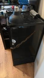 Gaas terrarium 50x50x100 inclusief accessoires., Dieren en Toebehoren, Ophalen, Gebruikt, Terrarium of Paludarium