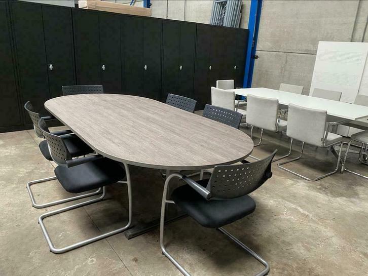 Design vergadertafel in hoogte verstelbaar nieuw blad!, Huis en Inrichting, Tafels | Salontafels, Nieuw, Minder dan 50 cm, 50 tot 100 cm