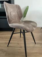 Eettafel stoelen savena microvezel, Ophalen, Zo goed als nieuw