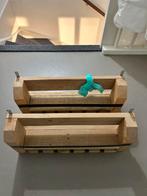 Bier/wijn glazen houder (2x), Ophalen, Minder dan 25 mm, Zo goed als nieuw, Plank