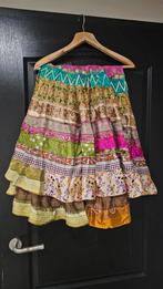 Prachtige Multicolor Dansrok in Perfecte Staat, Maat 38/40 (M), Overige kleuren, Ophalen of Verzenden, Knielengte