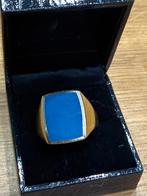 14K Gouden Zegelring met Steen - Maat 21,5, Sieraden, Tassen en Uiterlijk, Ringen, 20 of groter, Heer, Ophalen of Verzenden, Zo goed als nieuw