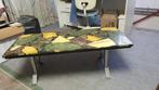 salontafel jaren 70, Huis en Inrichting, Tafels | Salontafels, Ophalen, Overige materialen, Gebruikt, 100 tot 150 cm