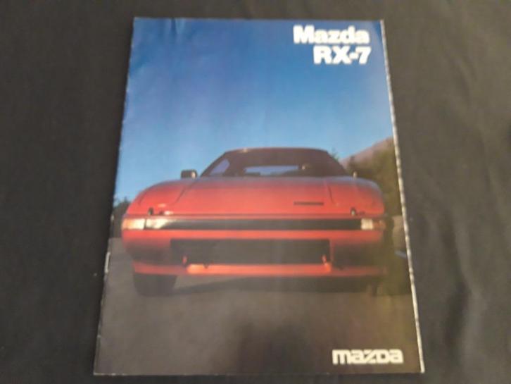 Mazda RX-7 1981 folder- Nederlands, Boeken, Auto's | Folders en Tijdschriften, Zo goed als nieuw, Mazda, Ophalen of Verzenden