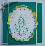 Bloemen geachilderd met aquarel verf, Ophalen of Verzenden, Zo goed als nieuw