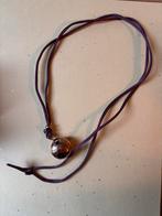 Zwangerschapsketting Paars/Koper, Paars, Ophalen of Verzenden, Zo goed als nieuw, Overige materialen