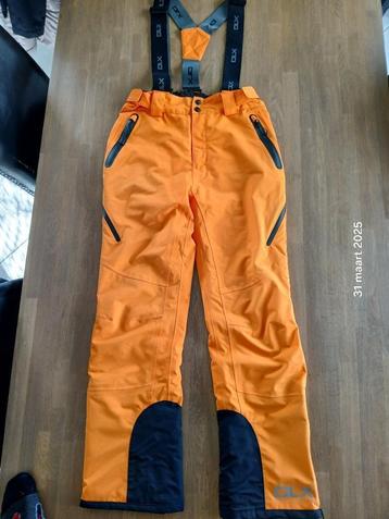 DLX skibroek S  - Oranje beschikbaar voor biedingen