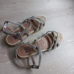 Bibi Lou sandalen zilver 39, Kleding | Dames, Schoenen, Sandalen of Muiltjes, Ophalen of Verzenden, Zo goed als nieuw, Overige kleuren
