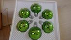 mooie groene vintage kerstballen, Diversen, Ophalen of Verzenden, Gebruikt
