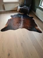 Unieke koeienhuid | Echt leer | Prachtige kleuren | Topstaat, Huis en Inrichting, Ophalen, Bruin
