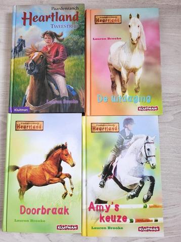 Paardenranch Heartland 4 boeken vanaf 10 jaar  beschikbaar voor biedingen