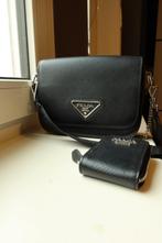 Prada crosbody tas ., Sieraden, Tassen en Uiterlijk, Tassen | Damestassen, Ophalen of Verzenden, Zo goed als nieuw, Zwart, Schoudertasje