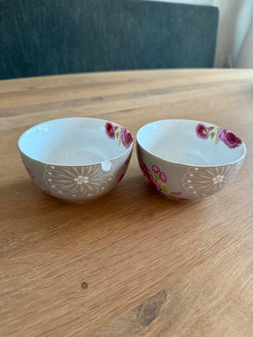 Pip Studio Floral 2 kommetjes beschikbaar voor biedingen