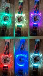 Spiderman horloge met verlichting NIEUW, Sieraden, Tassen en Uiterlijk, Horloges | Kinderen, Ophalen of Verzenden, Nieuw, Blauw