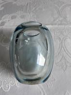 Zweeds Kosta  glazen vaas met geëtste vogel, Ophalen of Verzenden