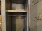 Oude Franse 1 deurs lockerkast grijs, Ophalen