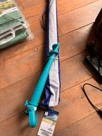 Strandparasol - Incl. Draagtas en parasolvoet, Ophalen, Kantelbaar, Nieuw, 1 tot 2 meter