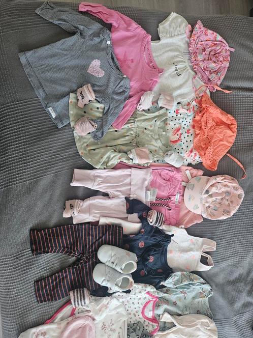 Groot pakket meisjes babykleding maat 44 tm 56, Kinderen en Baby's, Babykleding | Baby-kledingpakketten, Gebruikt, Maat 50, Ophalen of Verzenden
