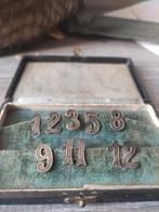 Originele tafel nummertjes jaren 1920, Ophalen of Verzenden