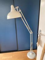 Witte leeslamp - Staande lamp, Ophalen, Gebruikt, Metaal, 150 tot 200 cm