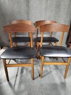 Stoelen, Farstrup Denmark, Huis en Inrichting, Stoelen, Ophalen, Gebruikt, Zwart, Hout