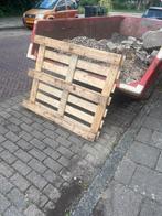 4 pallets hout, Nieuw, Ophalen of Verzenden, Minder dan 200 cm, Vuren