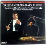 LP - BEETHOVEN - Zubin Mehta - Radu Lupu, piano, Orkest of Ballet, Ophalen of Verzenden, Zo goed als nieuw, Classicisme