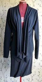LA LIGNA Stijlvol Pakje ( Blousejasje&Rok) maat M/L (Nieuw), Maat 38/40 (M), Kostuum of Pak, Blauw, Nieuw