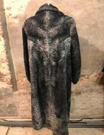 Mooie grijze astrakan bontjas / jas maat 42, Kleding | Dames, Jassen | Winter, DJT@dejuistetoon.eu, De Juiste Toon, Ophalen of Verzenden
