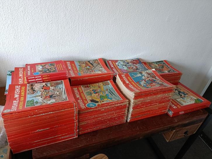 Suske en Wiske collectie met 1e druk!, Boeken, Stripboeken, Gelezen, Complete serie of reeks, Ophalen