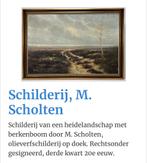Schilderij M. Scholten, Antiek en Kunst, Ophalen of Verzenden