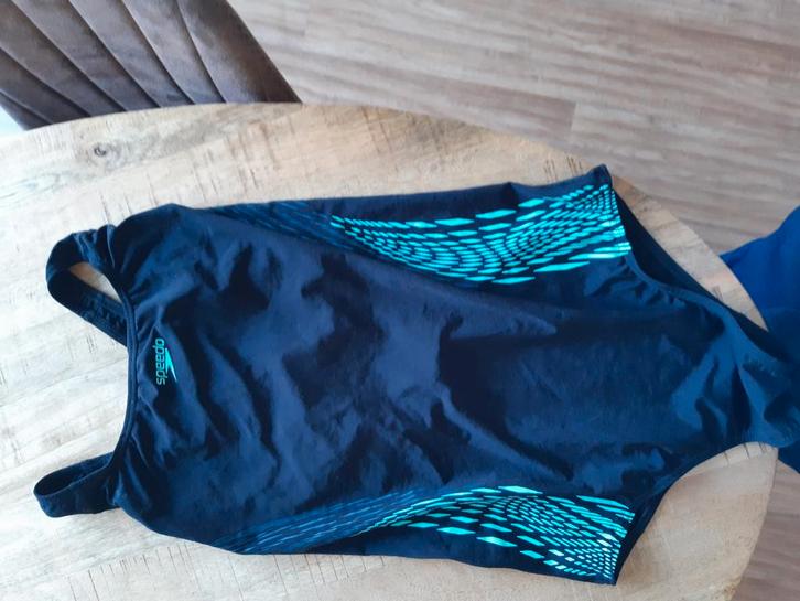 Speedo Badpak Maat 46 - Valt Kleiner, Kleding | Dames, Badmode en Zwemkleding, Zo goed als nieuw, Badpak, Blauw, Ophalen of Verzenden