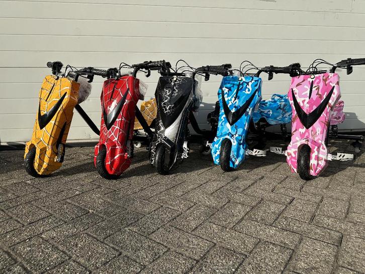 Elektrische Drift Trike Kart 250W 36V Bluetooth AANBIEDING!, Kinderen en Baby's, Speelgoed | Buiten | Accuvoertuigen, Nieuw, Ophalen of Verzenden