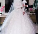 Gelinlik, trouwjurk, Ophalen of Verzenden, Zo goed als nieuw, Wit, Trouwjurk