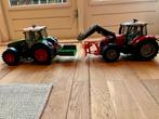 Bruder tractors/trekkers 1:16 met accessoires, Ophalen, Gebruikt