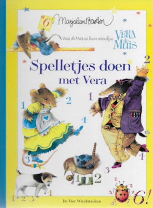 M Bastin: Vera de Muis - Spelletjes doen met Vera, Boeken, Kinderboeken | Jeugd | onder 10 jaar, Zo goed als nieuw, Ophalen of Verzenden