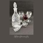 Antieke Empire Karaf met Glazen, 19e Eeuw, Antiek en Kunst, Ophalen of Verzenden