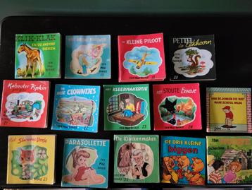 Vintage mini kinderboekjes, reeks “Een Mini Boekje” '50-'60 beschikbaar voor biedingen