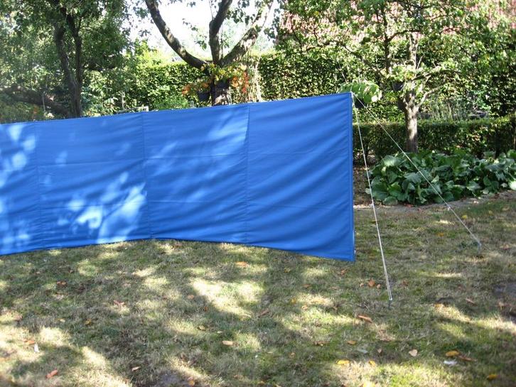 Vintage seventies windscherm Esvo 140 * 460 4 panelen izgst, Caravans en Kamperen, Windschermen, Gebruikt, Ophalen of Verzenden