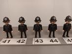 Playmobil Politie Engelse Bobby Poppetjes Agent  p.stuk 1,75, Verzenden, Zo goed als nieuw, Los playmobil