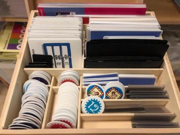 Veilig leren lezen planbord inclusief kaartjesdoos beschikbaar voor biedingen