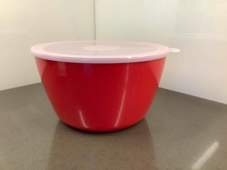 Mepal grote melamine kom met deksel - 3 liter, Huis en Inrichting, Keuken | Servies, Zo goed als nieuw, Ophalen of Verzenden